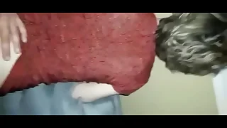 Fodendo o c&uacute; da coroa safada e gostosa